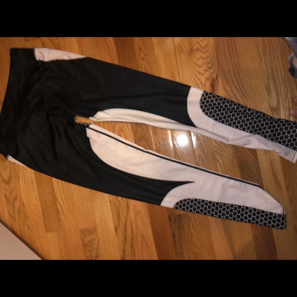 Crazy Navy Yoga Pants
